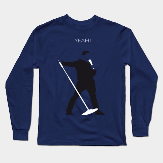 Usher Yeah! Long Sleeve T-Shirt by KevinPower Art